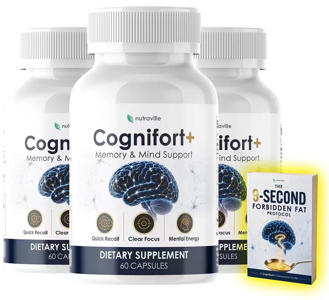 Cognifort+ bottle - clinically-studied support for memory and mental clarity